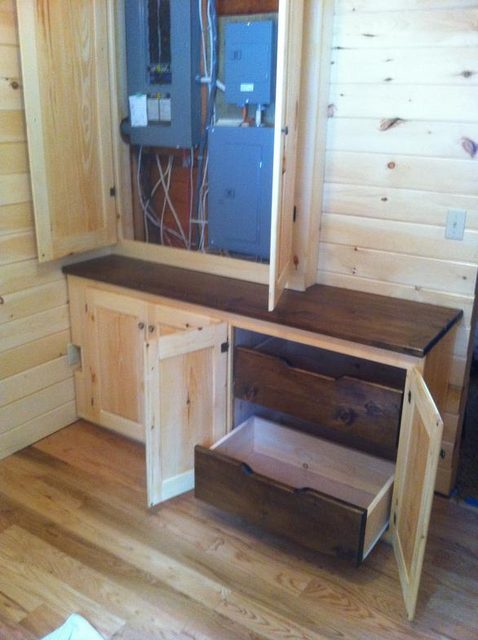 Custom built-in cabinetry